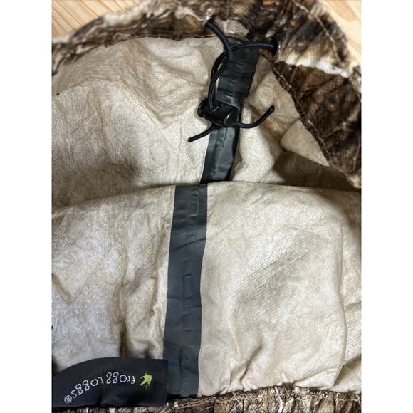 Frogg Toggs Realtree Edge Camo Hunting Rain Pants Men's Size XXL Stretch - Picture 6 of 7